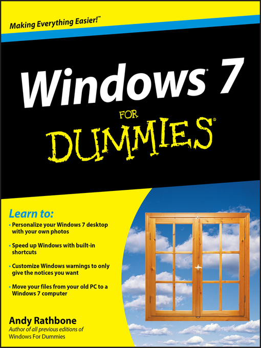 Title details for Windows 7 For Dummies, Enhanced Edition by Andy Rathbone - Available